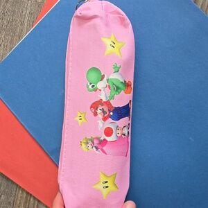 Pink Nintendo Character Pencil Case
